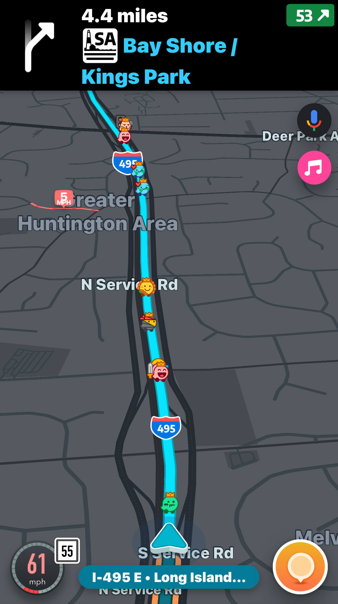 How the Waze Navigation App delivers bad interface design.